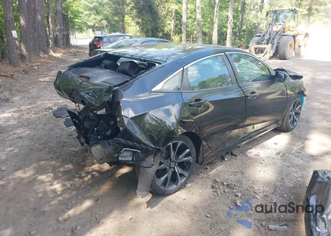 2021 Honda Civic Sport z USA, uszkodzony, nr VIN 2HGFC2F85MH509403